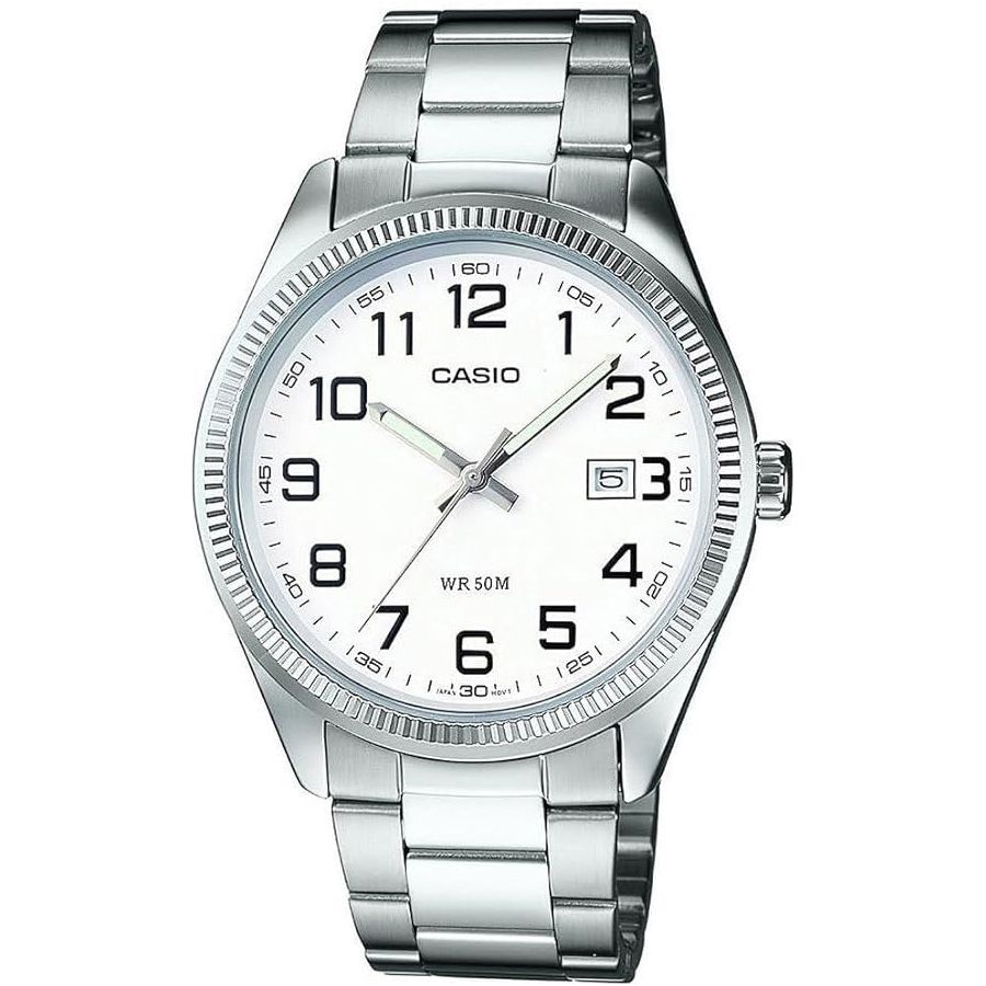 CASIO COLLECTION Mod. DATE - WHITE Category - Watches,Gent Ready stocked Watches,Men,READY STOCKED WATCHES,Wristwatch