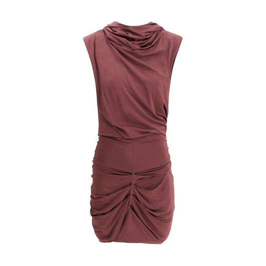 Magda ButrymMagda Butrym draped mini dress1728,72470364320,Bordeaux,Dresses - Women - Clothing,IT38 | S,Magda Butrym,New with tags,Women
