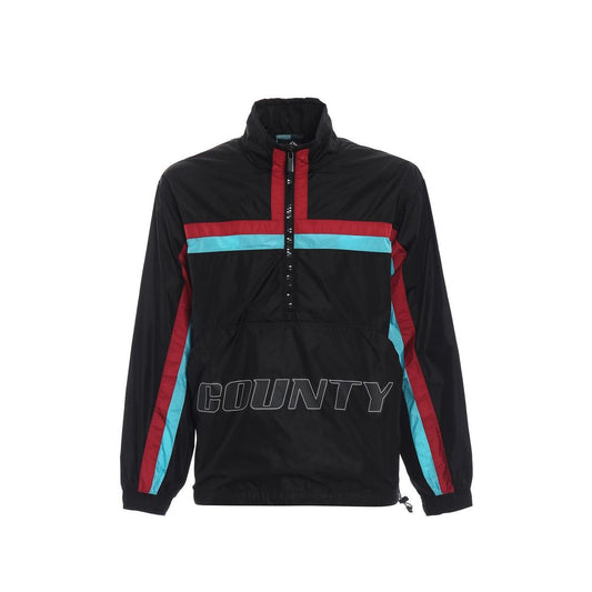 Marcelo Burlon Black Polyamide Shell Jacket