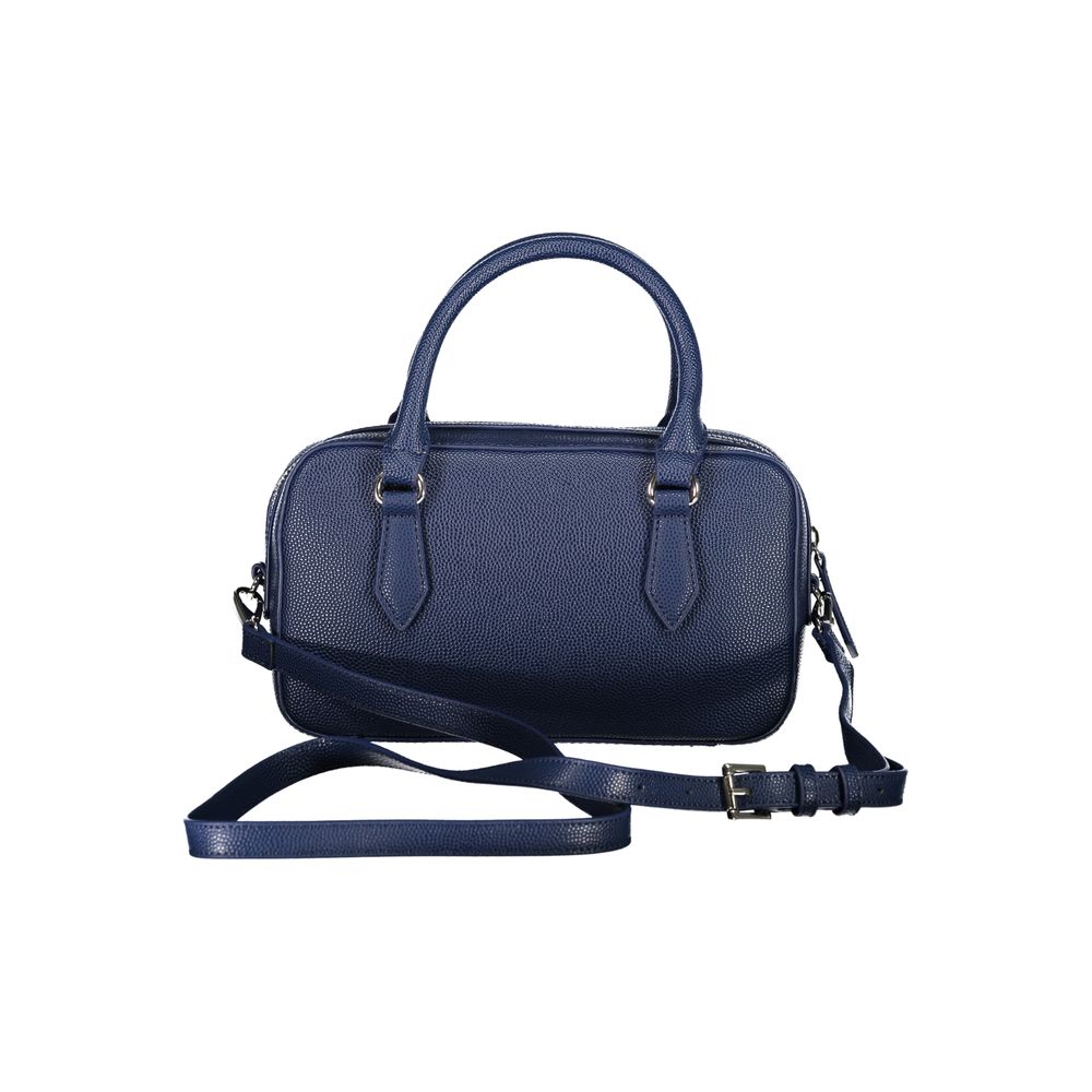 Mario Valentino Blue Polyurethane Women Handbag