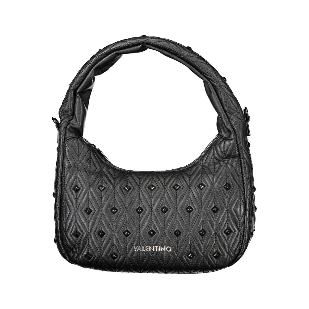 Mario Valentino Nero Polyurethane Women Shoulder Bag