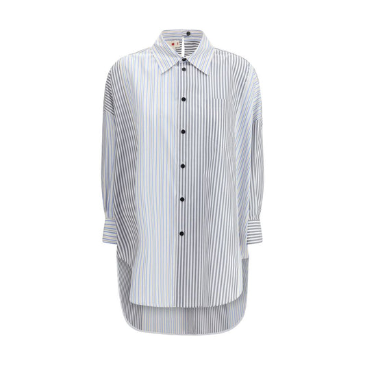 Marni Multicolor Cotton Pattern Shirt 1728,72470364320,Clothing,IT42 | L,Marni,Multicolor,New with tags,Pattern - Shirts - Clothing,Shirts - Clothing,Women