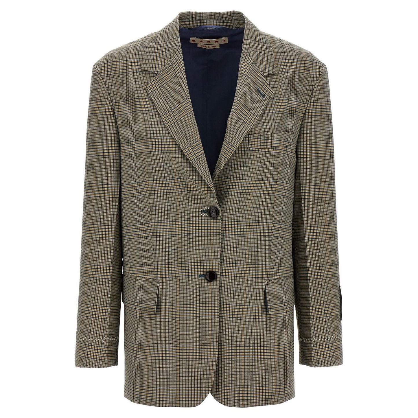 Marni Multicolor Polyester Blazer