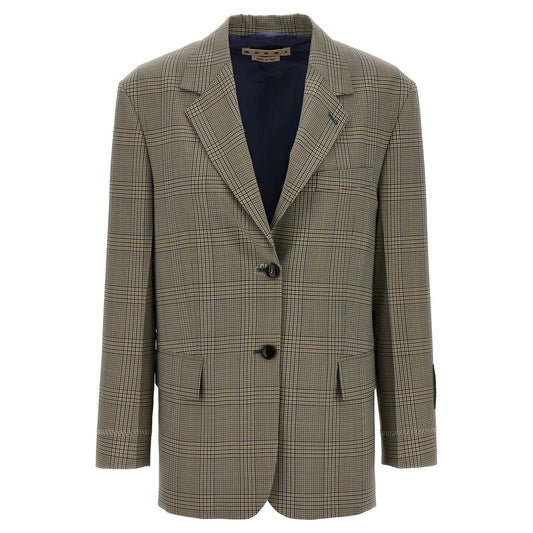 Marni Multicolor Polyester Blazer