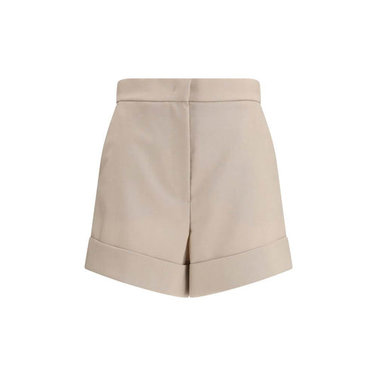 Max Mara Bicolor Fleece Wool Bermuda Shorts 1728,72470364320,Bermuda - Shorts - Clothing,Bicolor,Clothing,IT38 | S,IT40 | M,IT42 | L,Max Mara,New with tags,Shorts - Clothing,Women