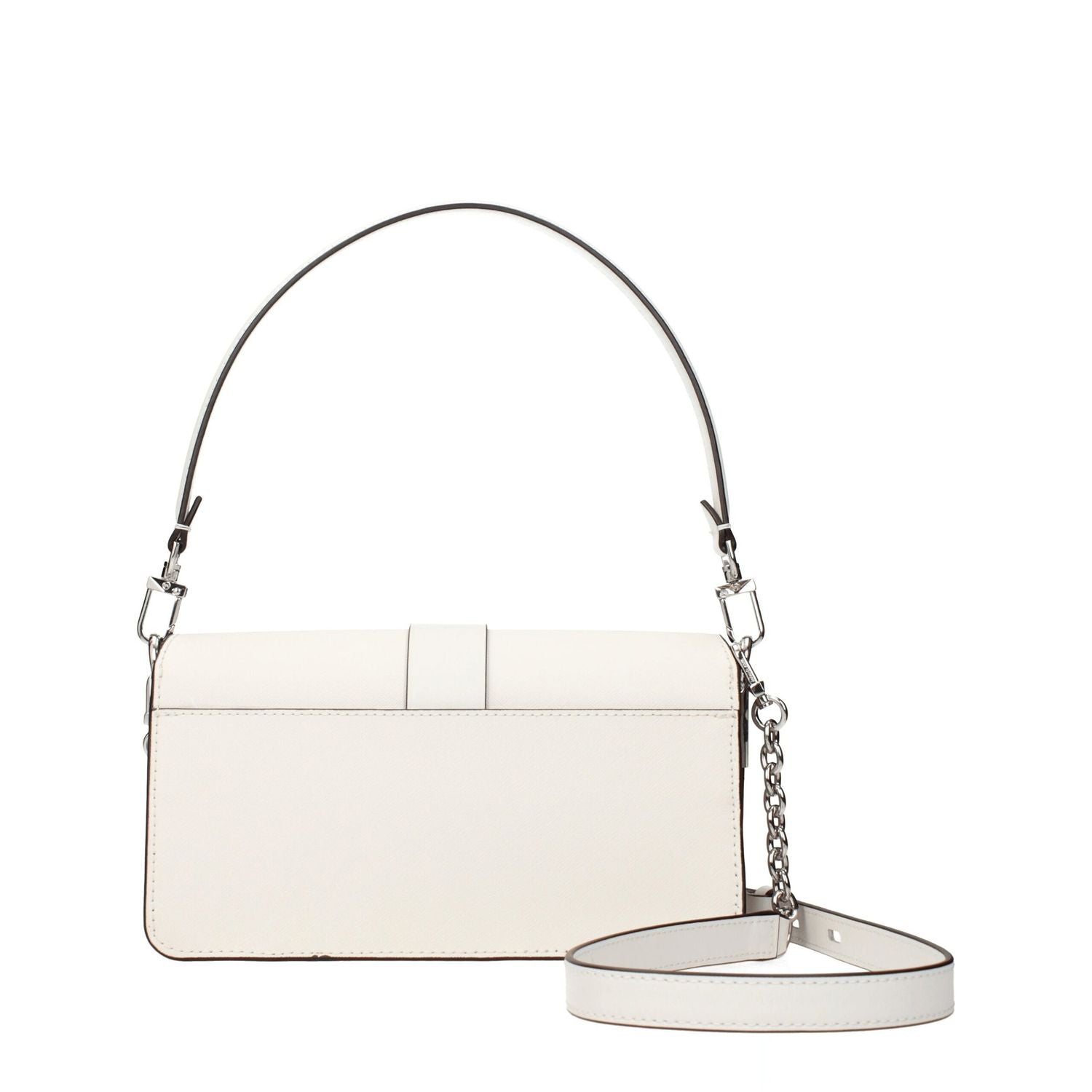 Michael Kors White Leather Handbag