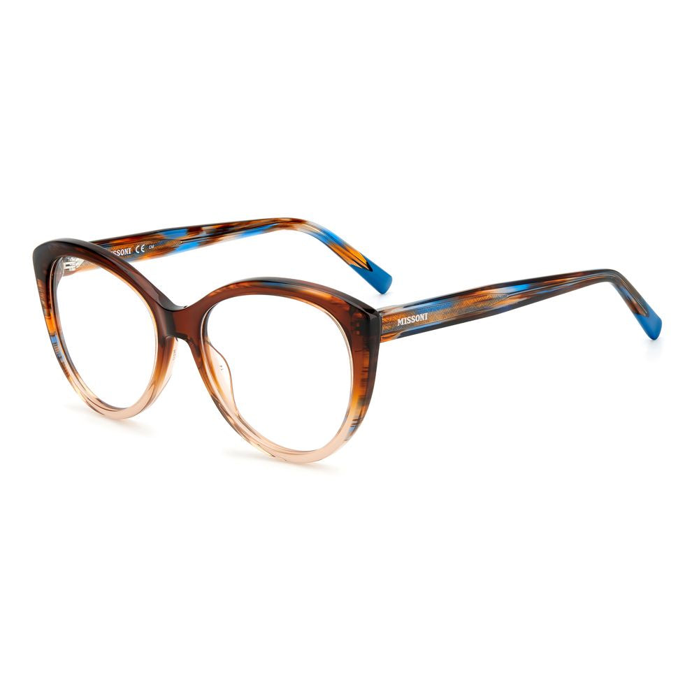Missoni Brown Acetate Glasses (Frames) Missoni
