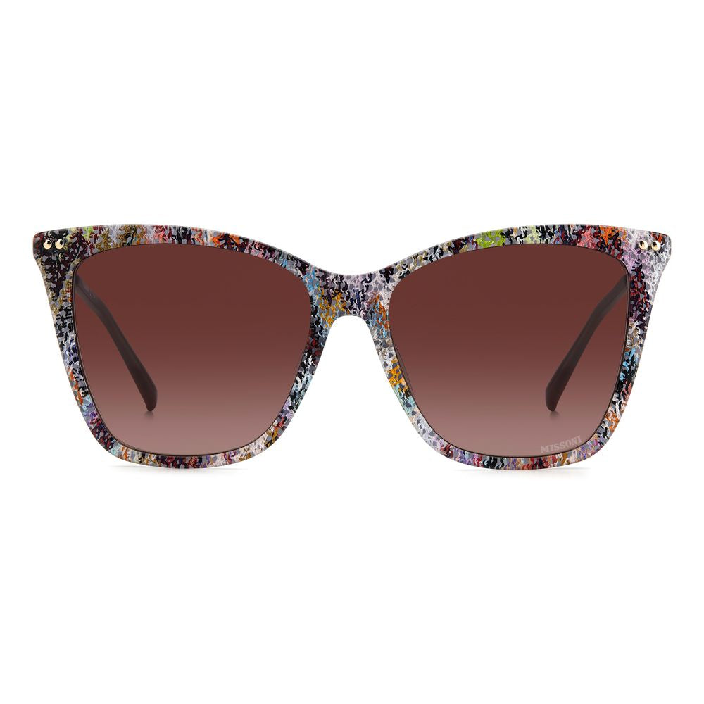 Missoni Multicolor Acetate Sunglasses 1728,67434610848,Accessories,Glasses and Sunglasses - Accessories,Missoni,Multicolor,New with tags,Sunglasses - Glasses and Sunglasses - Accessories,Women