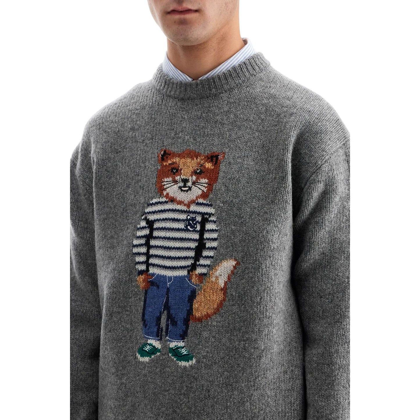 Maison Kitsune sweater in wool Knitwear Maison Kitsune