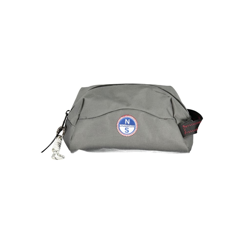 North Sails Grigio Polyester Men Beauty Case 1728,67403481248,Bags,Gray,Men,New with tags,North Sails,Toiletry Bags - Bags