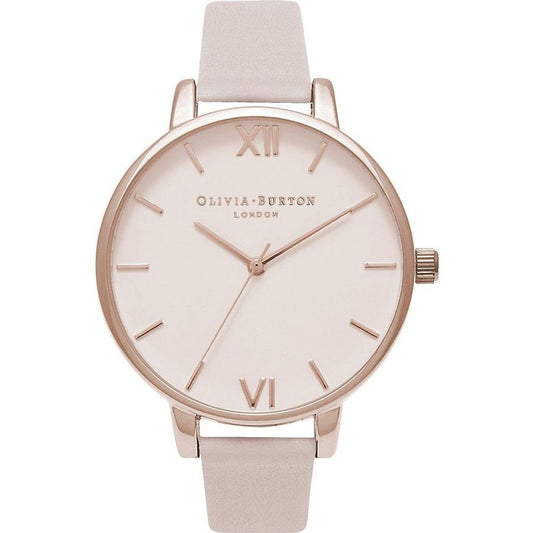 Olivia Burton White Artificial Leather Dress Watch