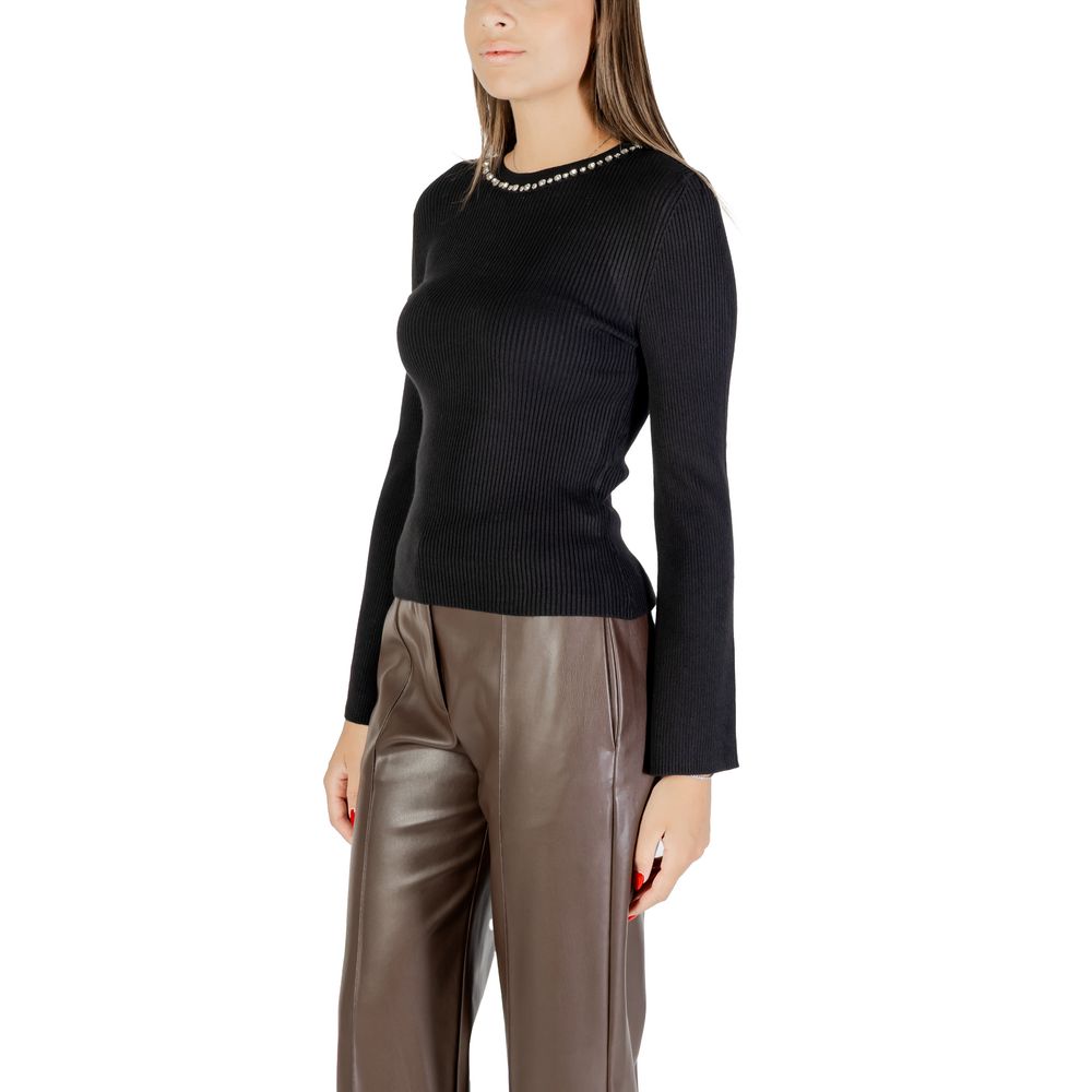 Only Black Viscose Sweatshirt 1728,71956299936,Black,Clothing,IT40|S,New with tags,Only,Sweaters - Clothing,Sweatshirts - Sweaters - Clothing,Women