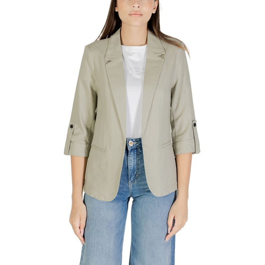 Only Green Linen Blazer