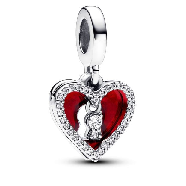 PANDORA CHARMS Mod. SPARKLING REF HEART