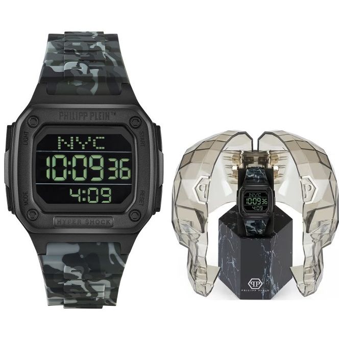 PHILIPP PLEIN Mod. HYPER SHOCK ***SPECIAL PRICE*** Gent,READY STOCKED WATCHES,Wristwatch