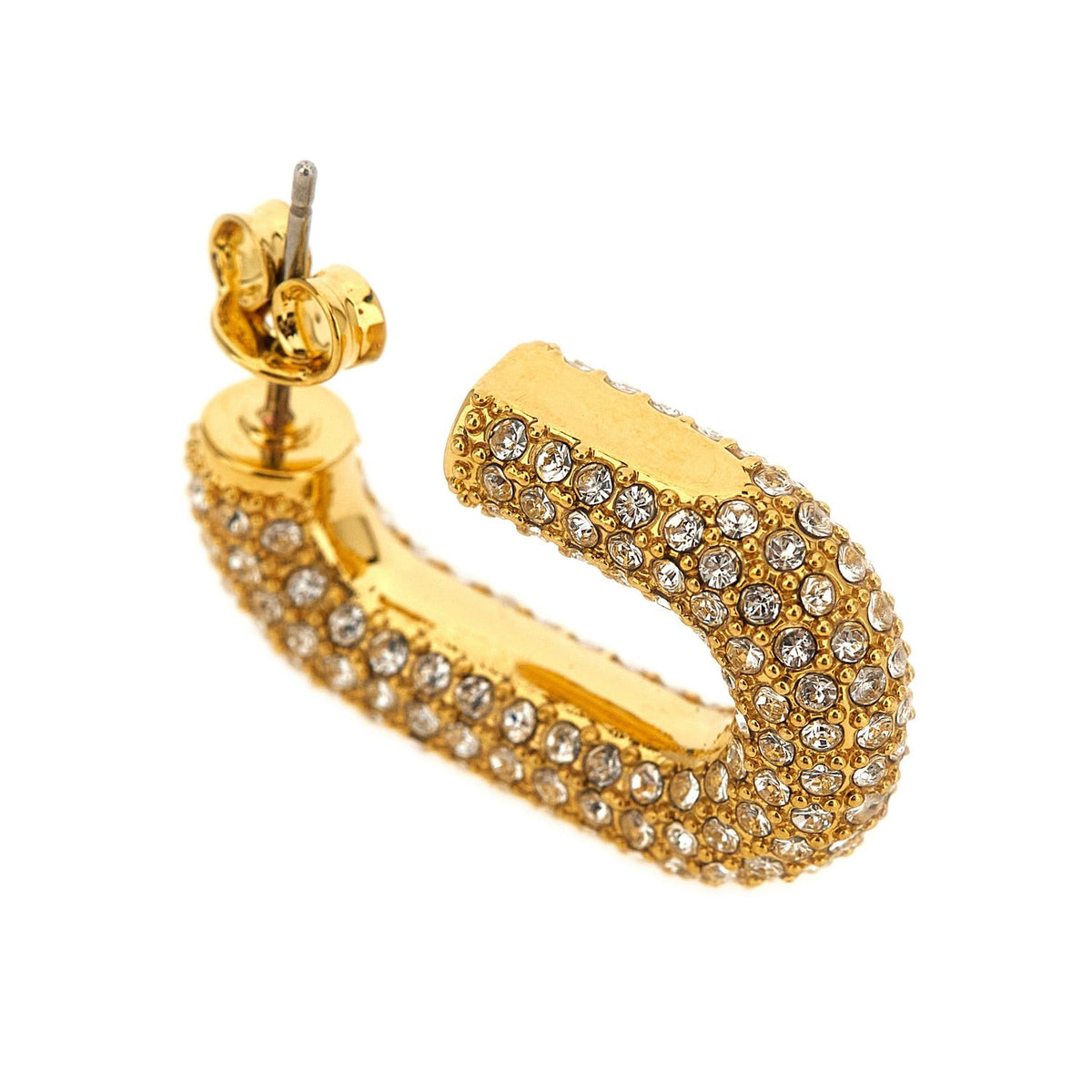 Paco Rabanne Gold Brass Earrings