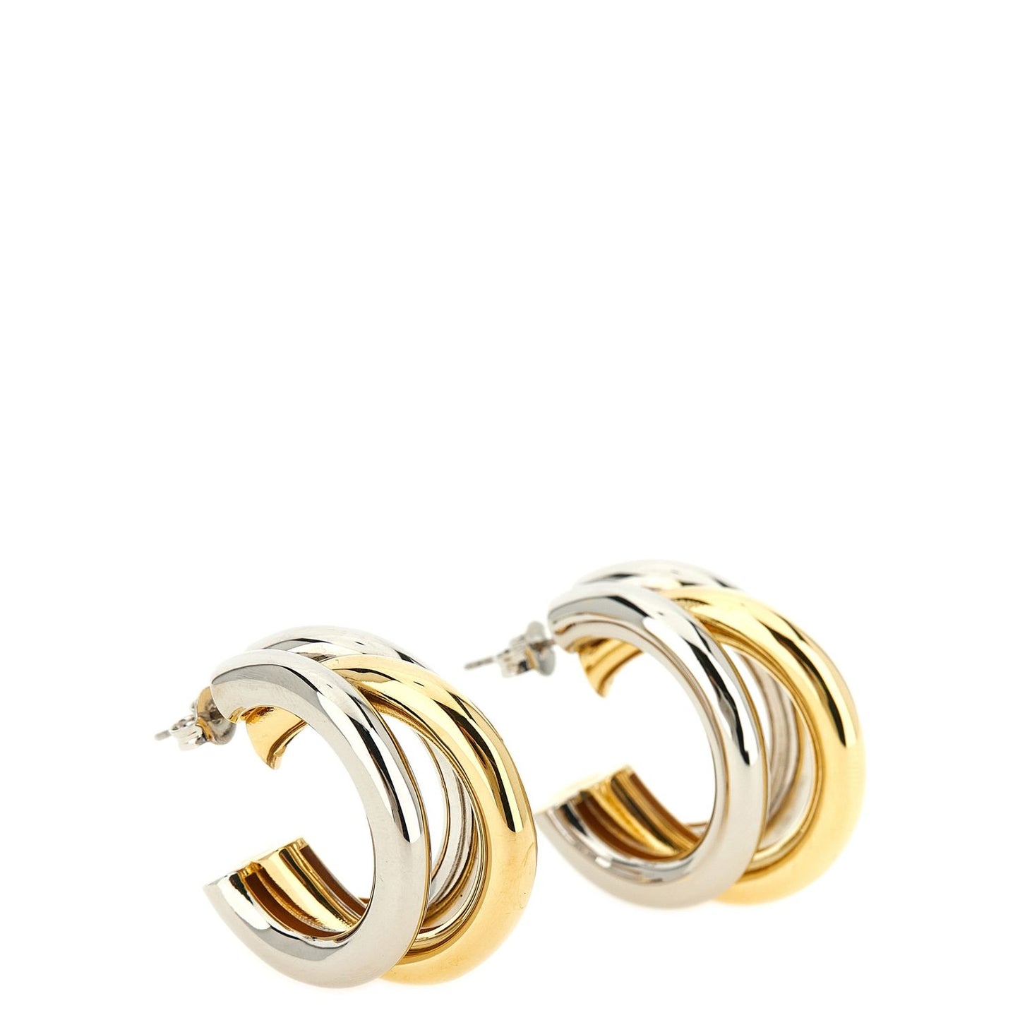 Paco Rabanne Multicolor Brass Earrings