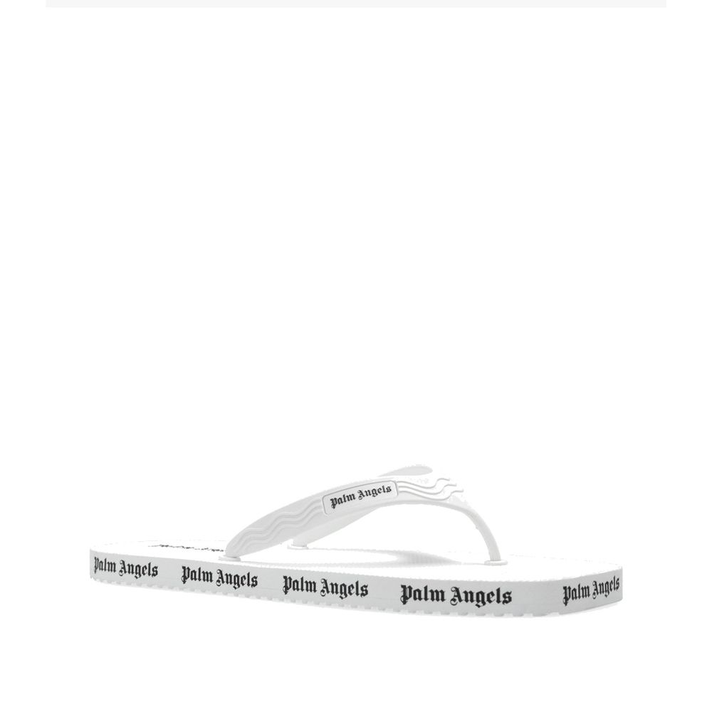 Palm Angels White Rubber Slides 1728,75611013280,EU36/US6,EU37/US7,EU38/US8,EU40/US10,Flats - Shoes,New with tags,Palm Angels,Shoes,Slides - Flats - Shoes,White,Women