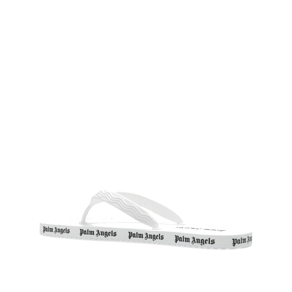 Palm Angels White Rubber Slides 1728,75611013280,EU36/US6,EU37/US7,EU38/US8,EU40/US10,Flats - Shoes,New with tags,Palm Angels,Shoes,Slides - Flats - Shoes,White,Women