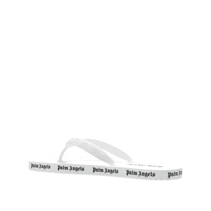 Palm Angels White Rubber Slides 1728,75611013280,EU36/US6,EU37/US7,EU38/US8,EU40/US10,Flats - Shoes,New with tags,Palm Angels,Shoes,Slides - Flats - Shoes,White,Women