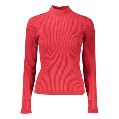 Pepe Jeans Red Cotton Women Sweater Pepe Jeans
