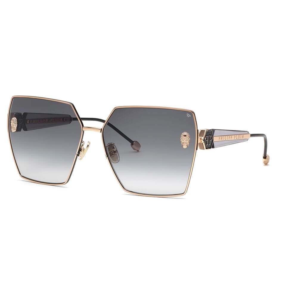 Philipp Plein Gold Metal Sunglasses