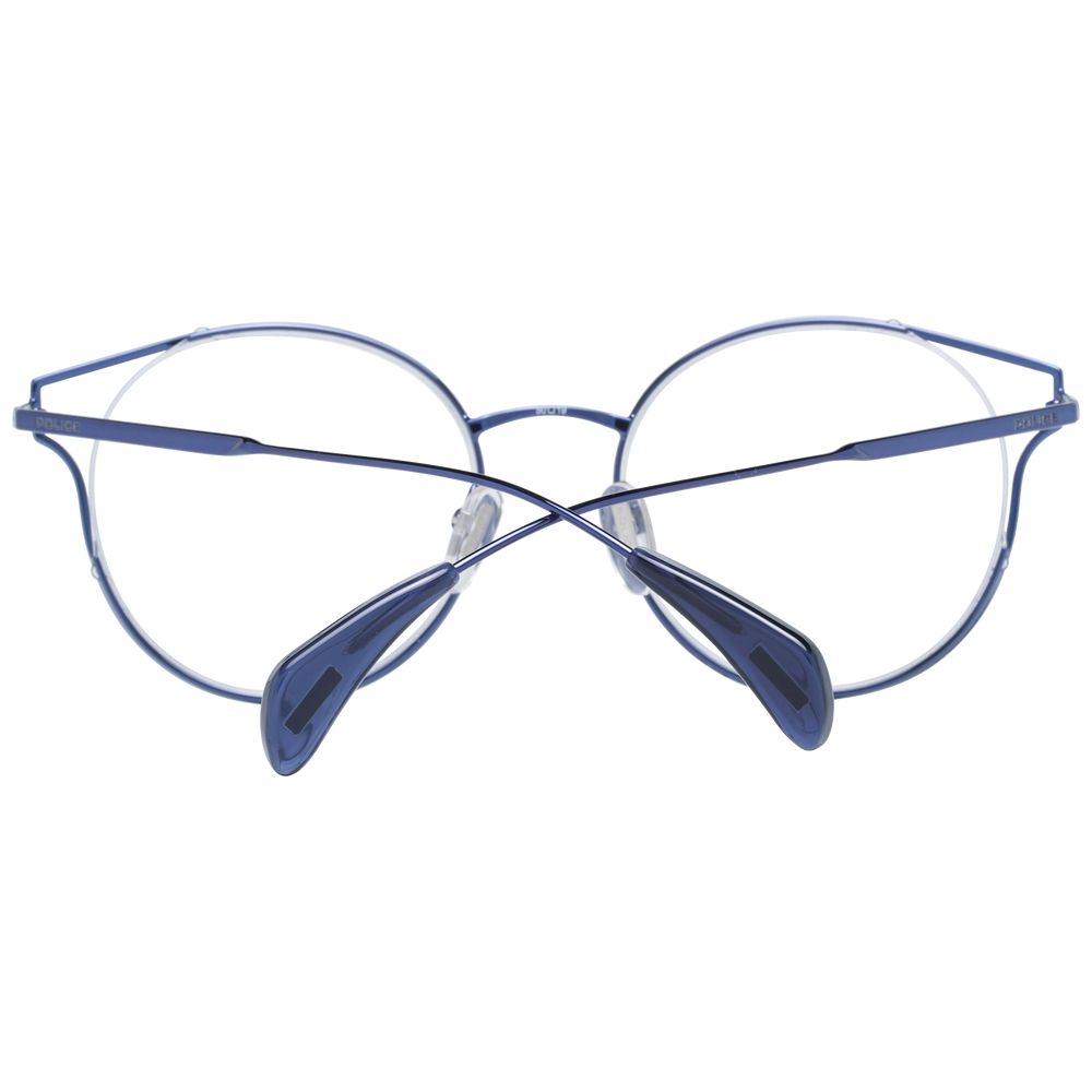 Police Blue Metal & Plastic Glasses (Frames) Police