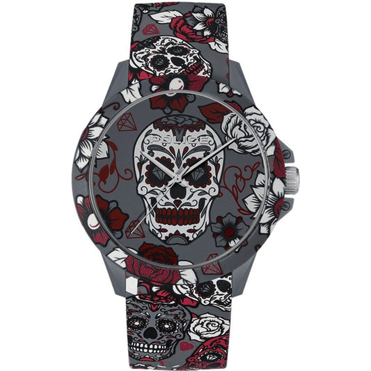 Police Gray Synthetic Sport Watch Police