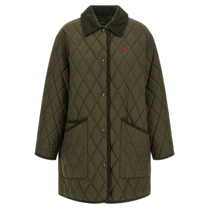Polo Ralph Lauren Bicolor Polyester Full-Length Jacket