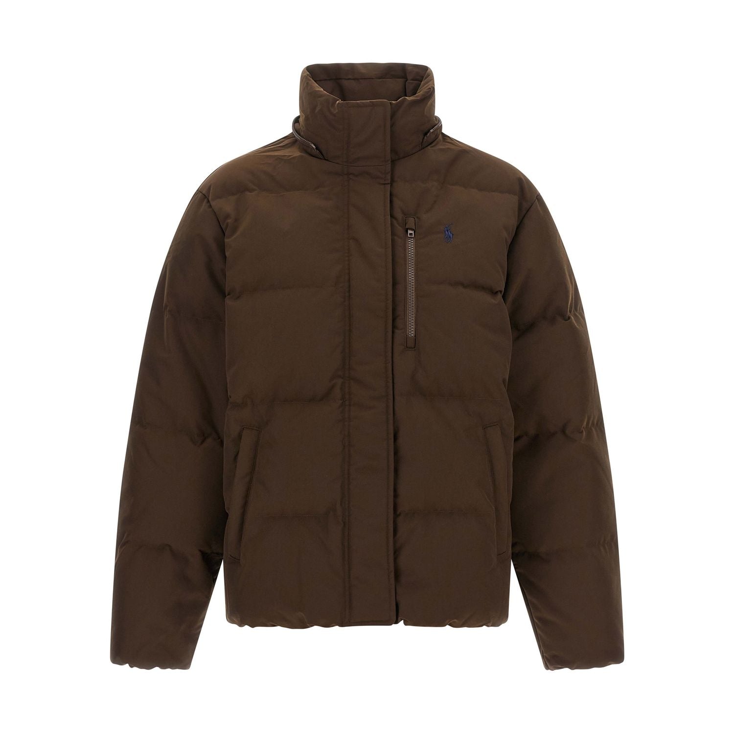 Polo Ralph Lauren Brown Polyester Full-Length Jacket