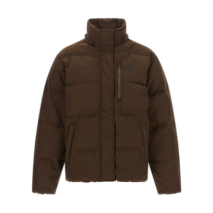 Polo Ralph Lauren Brown Polyester Full-Length Jacket