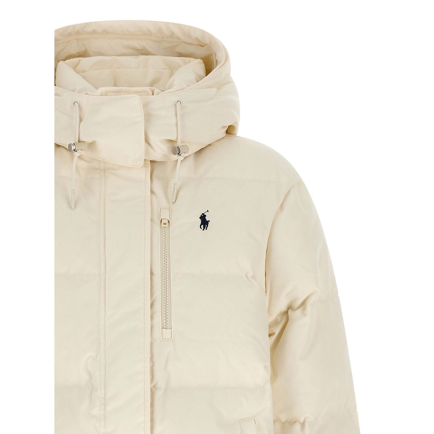 Polo Ralph Lauren White Polyester Full-Length Jacket