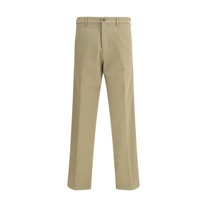 Prada Beige Cotton Chino Pants Prada