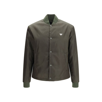Prada Bicolor Nylon Bomber 1728,72470364320,Bicolor,Bombers - Jackets & Coats - Clothing,Clothing,IT48 | M,IT52 | XL,Jackets & Coats - Clothing,Men,New with tags,Prada