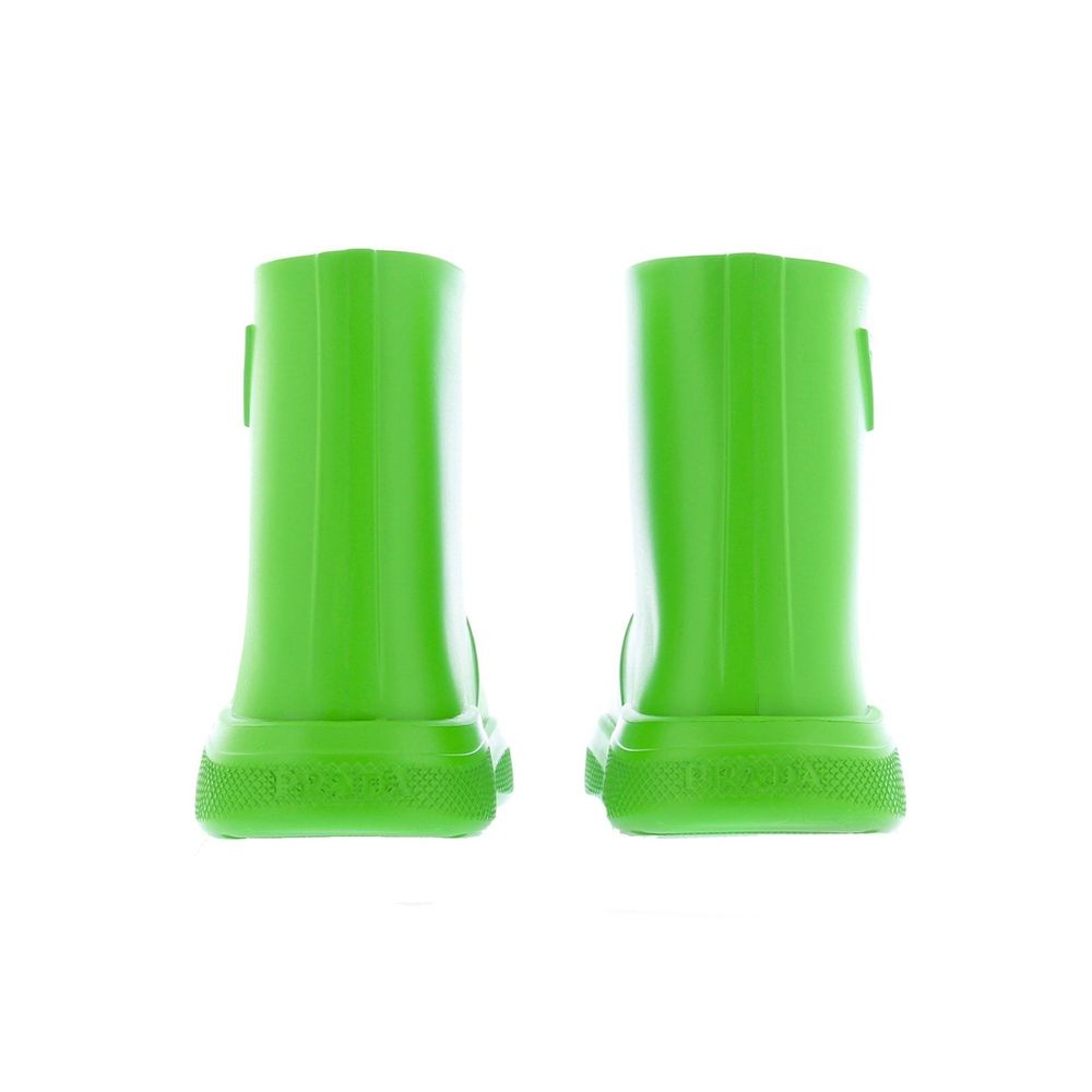 Prada Bicolor Rubber Rain Boots 1728,75611013280,Bicolor,Boots - Shoes,EU36/US6,EU38/US8,New with tags,Prada,Rain Boots - Boots - Shoes,Shoes,Women
