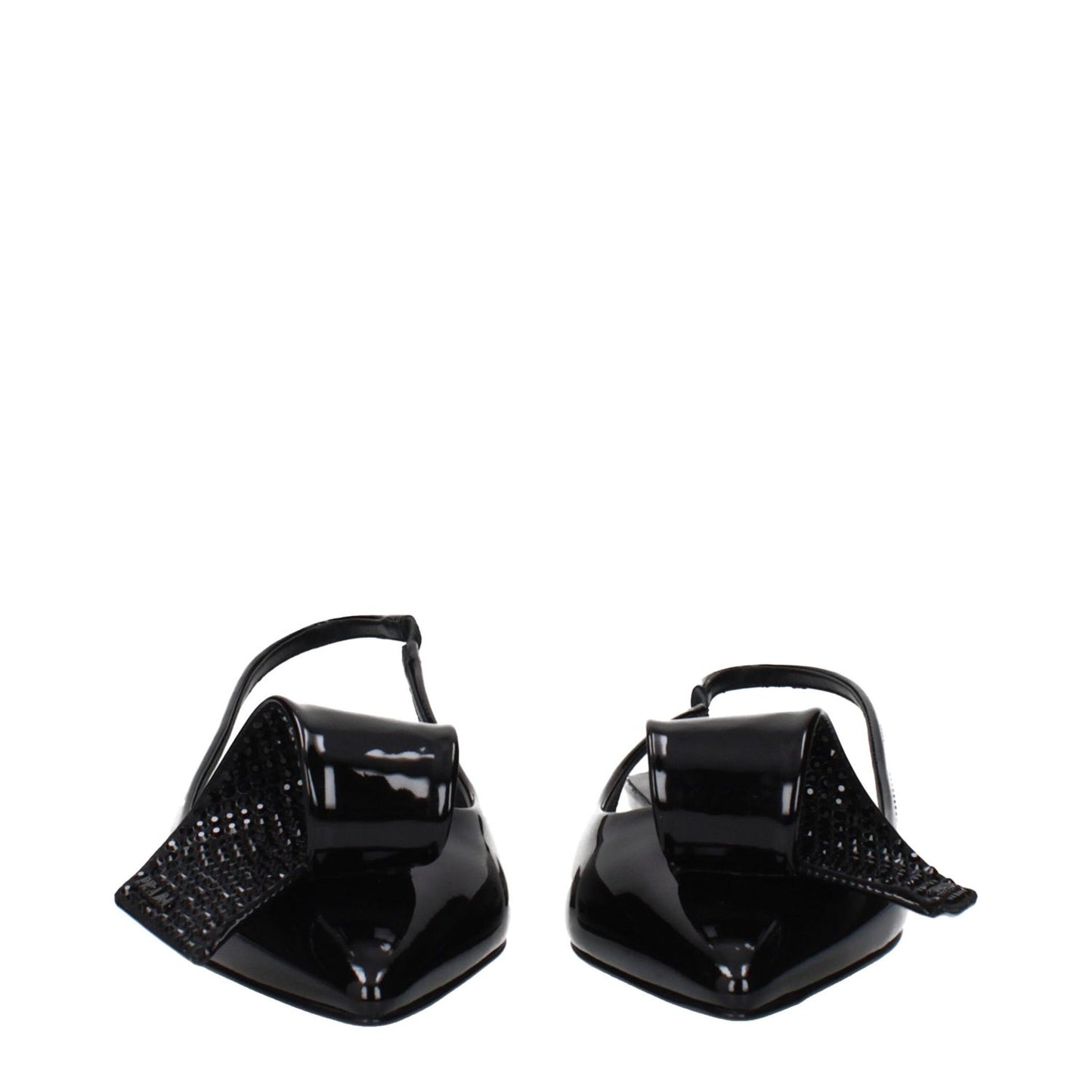 Prada Black Leather Flat Sandals 1728,75667636384,Black,EU36/US6,EU38/US8,EU39/US9,Flat - Sandals - Shoes,New with tags,Prada,Sandals - Shoes,Shoes,Women