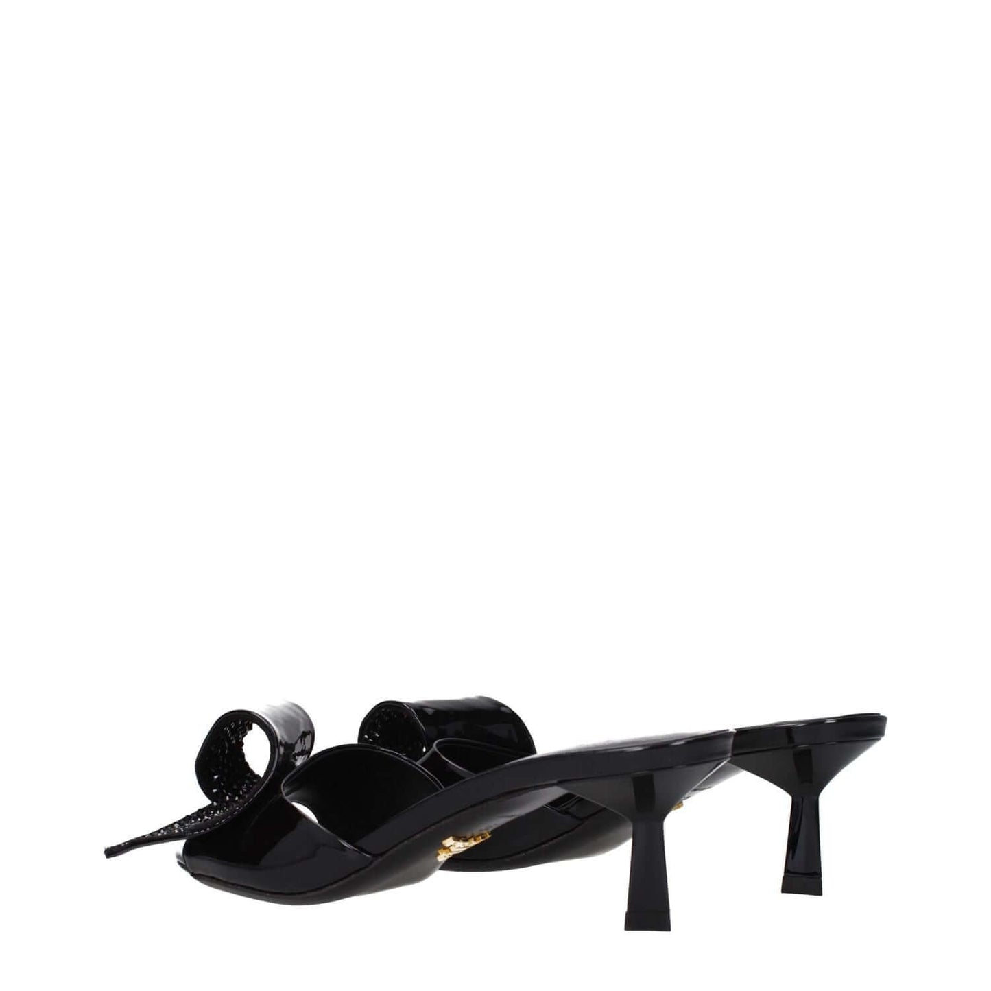 Prada Black Leather Sandals 1728,75667636384,Black,EU36.5/US6.5,EU37/US7,EU38.5/US8.5,EU38/US8,New with tags,Prada,Sandals - Shoes,Shoes,Women