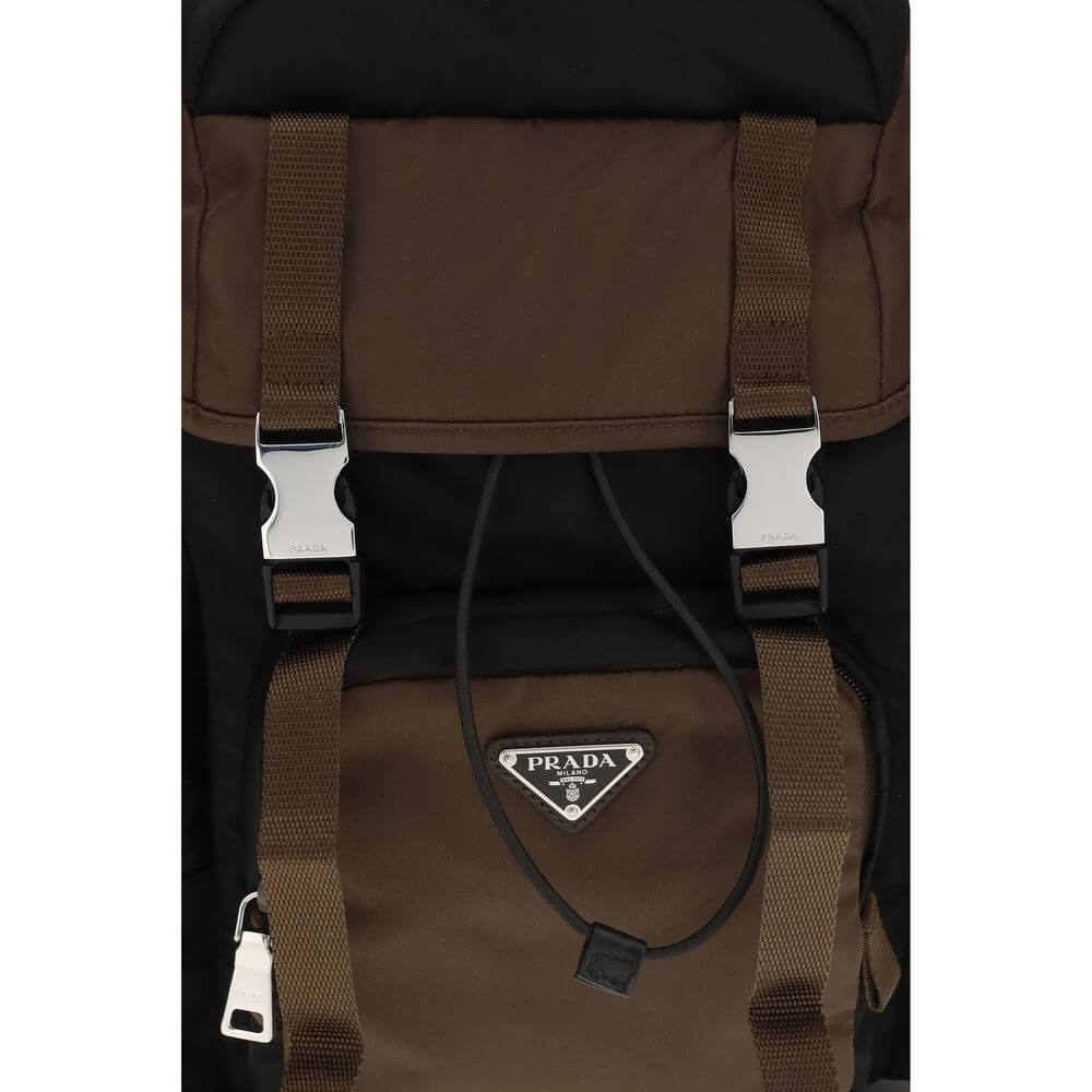 Prada Brown  Re-Nylon The Backpack