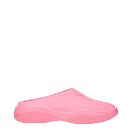 Prada Pink Cotton Slippers 1728,75667636384,EU35/US5,EU37/US7,EU39/US9,EU40/US10,EU41/US11,New with tags,Pink,Prada,Sandals - Shoes,Shoes,Slippers - Sandals - Shoes,Women