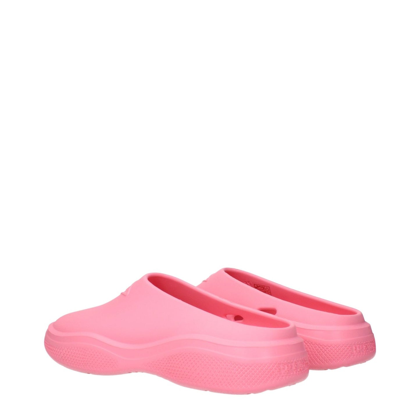 Prada Pink Cotton Slippers 1728,75667636384,EU35/US5,EU37/US7,EU39/US9,EU40/US10,EU41/US11,New with tags,Pink,Prada,Sandals - Shoes,Shoes,Slippers - Sandals - Shoes,Women