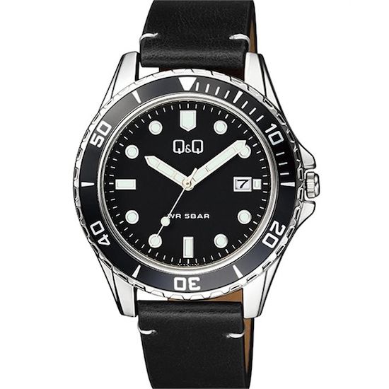 Q&Q Mod. GENT DATE WATCHES