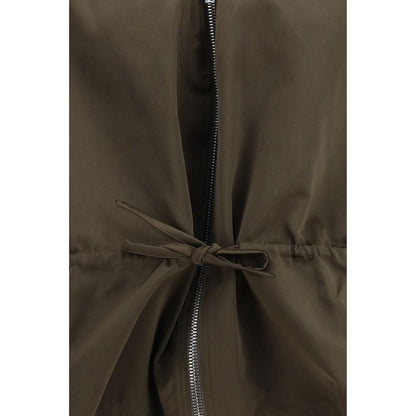 Rick Owens Brown Polyester Shell Jacket 1728,72470364320,Brown,Clothing,Jackets & Coats - Clothing,New with tags,One Size,Rick Owens,Shell Jackets - Jackets & Coats - Clothing,Women