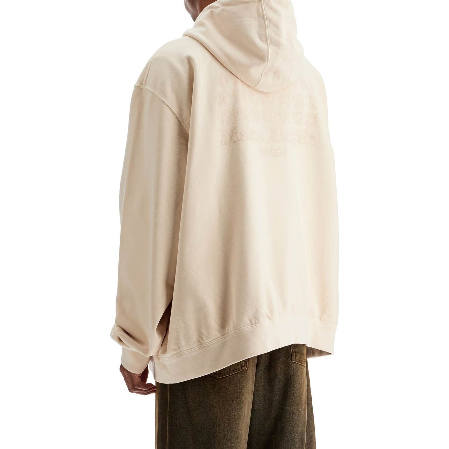 Maison Margiela 'oversized sweatshirt with hoodie Topwear Maison Margiela