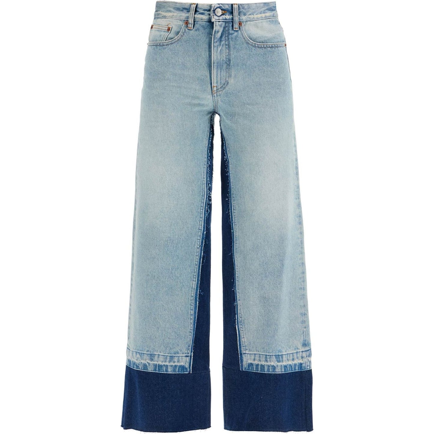 MM6 Maison Margiela flared color-block jeans Jeans MM6 Maison Margiela