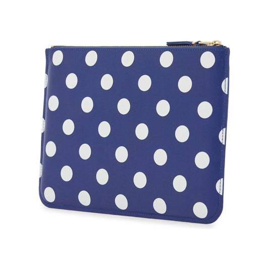 Comme Des Garcons Wallet polka dots pouch Business & travel bags Comme Des Garcons Wallet Dark Slate Blue