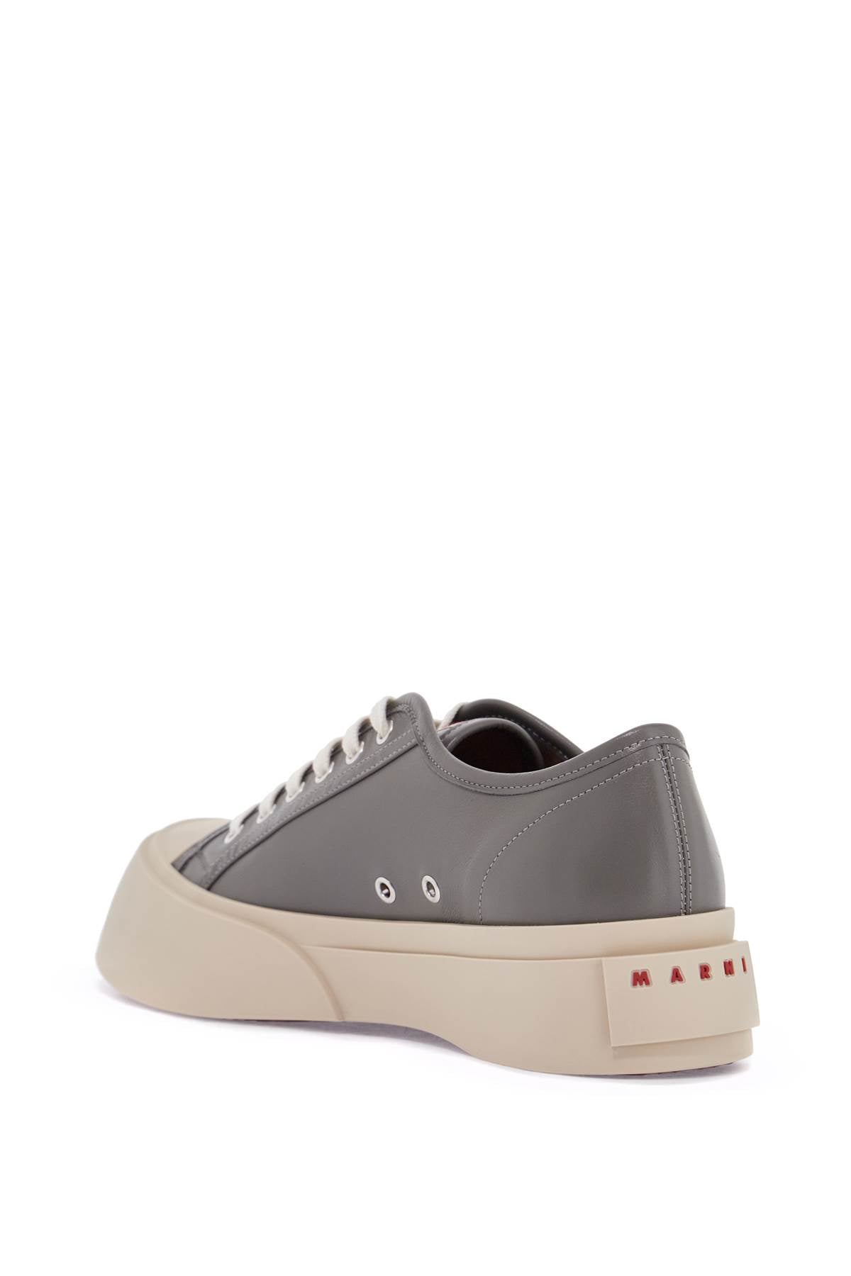 Marni elegant gray calfskin men's sneakers Sneakers Marni