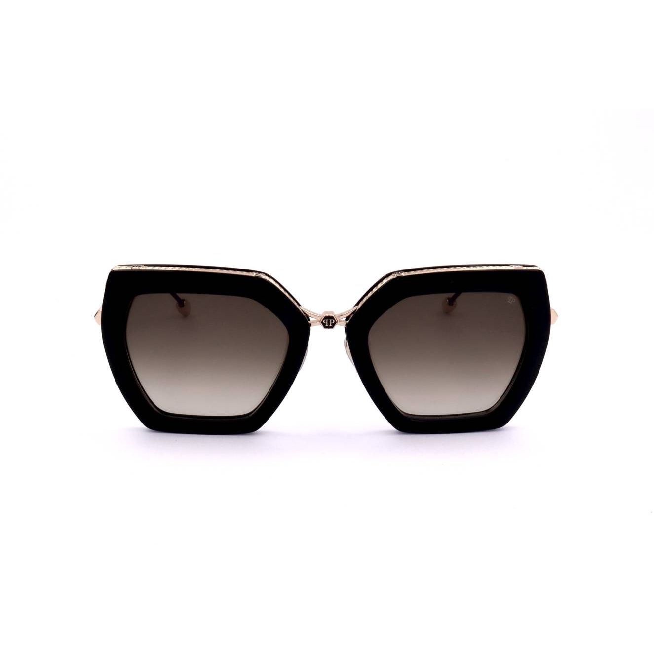 PHILIPP PLEIN SUNGLASSES Mod. SPP097S SHINY DARK BLACK