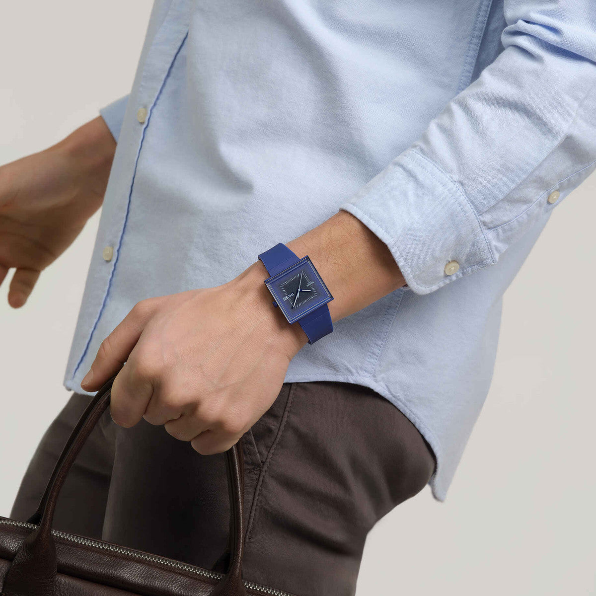 SWATCH Mod. SQUARELY BLACKLIGHT READY STOCKED WATCHES,Wristwatch