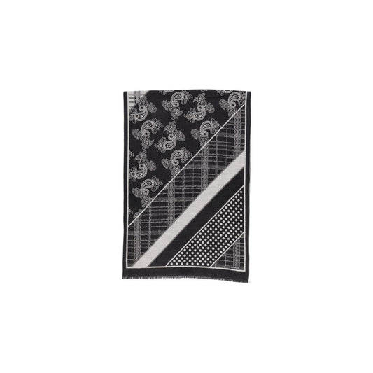 Sandro FerroneSandro Ferrone Black Viscose Scarf1728,71956299936,Black,New with tags,One Size,Sandro Ferrone,Scarves - Women - Accessories,Women