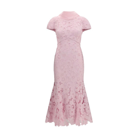 Self-Portrait Multicolor Polyester Cocktail Dress